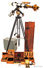 #天文每日九图# 老望远镜的魅力之一，就是当你打开配件木盒的时候，感到极度舒适。 ​​​​