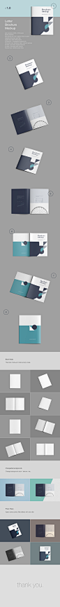Letter Brochure Psd Mockup : Download this free premium psd brochure letter size mockup in 8 different angles and arrangement settings.