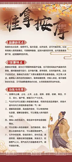 推拿按摩展架  - 源文件下载【酷图网】推拿,按摩,展架,文字编辑,海报,