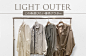 まだ肌寒い今に着たいLIGHT OUTER