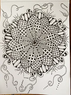 《怎么能够》-【)6200张完整收录(】灵感之源 #图案# #花纹# #手绘# #线描# #密集# #马克笔# #针管笔# #临摹# #淡彩# #素材# (3399)