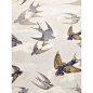 Buy Designers Guild Chimney Swallows Wallpaper Online at johnlewis.com