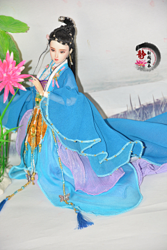 紫萌月采集到娃娃系列：bjd娃娃(古风版二）