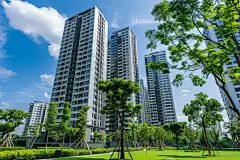 小区绿化设计模型图片