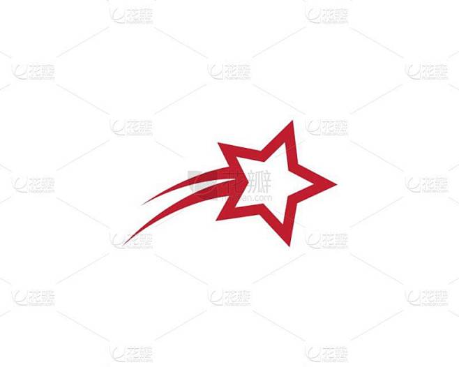 星号图标模板矢量图标设计