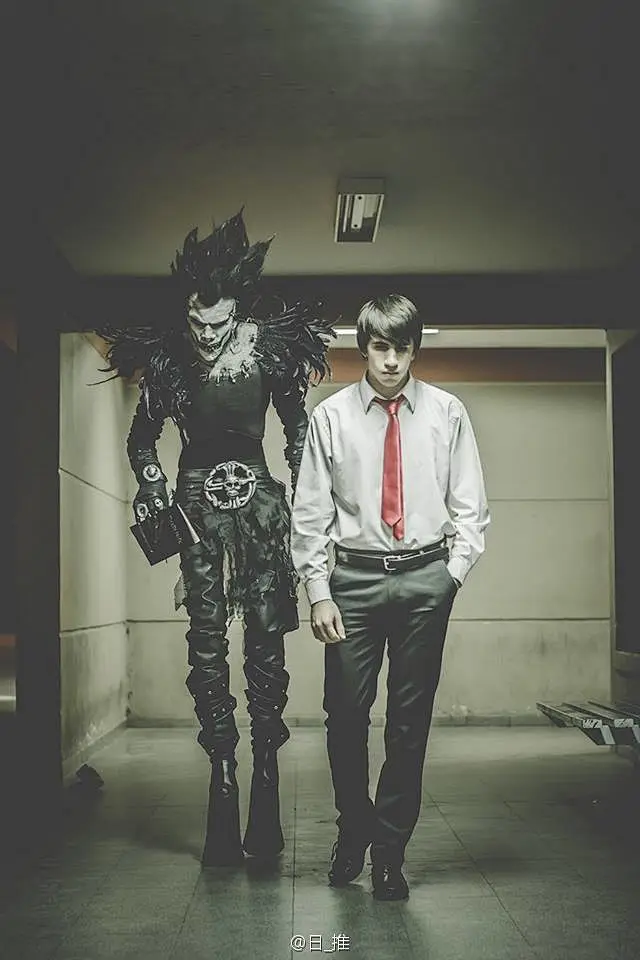 死亡笔记 夜神月&琉克 CN:Yanurix-花瓣网