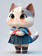 AIGC | 是可爱的小猫咪呀