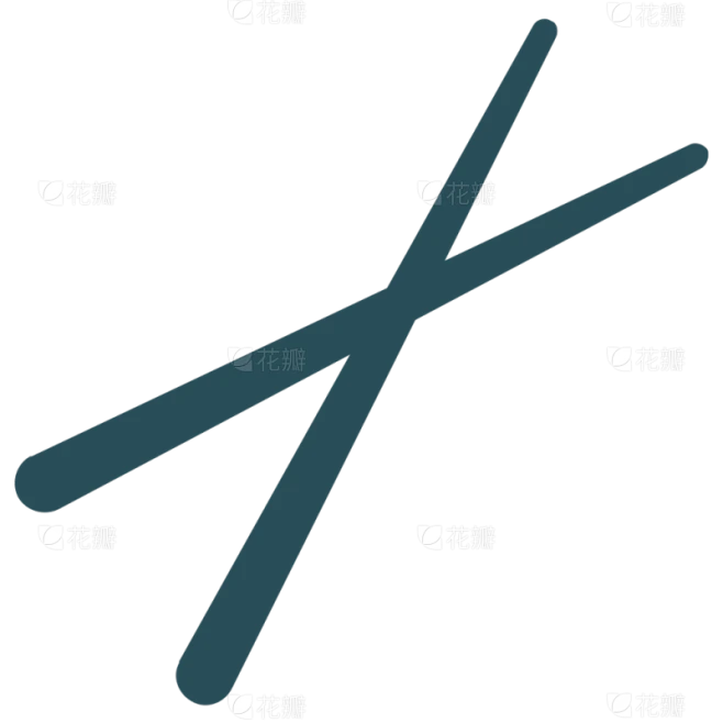 chopsticksSet of Food Colored Icons.素材-花瓣网