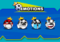 2D animation  Character design game ILLUSTRATION  mobile soccer UI spine