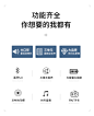 长虹蓝牙音箱大音量户外便携式小型家用无线广场舞音响u盘插卡3d环绕超重低音炮大功率双喇叭高音质店铺专用-tmall.com天猫