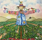 秘密花园涂色作品_360图片