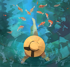 棂雨采集到Atey Ghailan