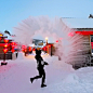 -40°雪乡｜泼水成冰❄️❄️❄️