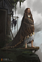 God of War Visual Development: Freya Alternate looks, Vance Kovacs : Freya looks