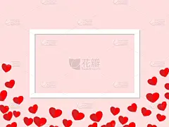 边框,背景,红色,方形画幅,心型,可爱的,贺卡,浪漫,泰国,情人节卡