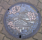 日本街头那些漂亮的窨井盖