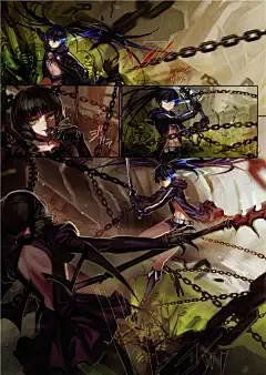 黑岩射手 榆林ACG 高清壁纸 black_rock_shooter 