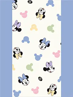 409期 迪士尼形象小花型 手机壁纸 - 小红书