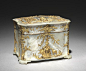 Austria, Vienna(?), 18th century, gold and mother-of-pearl, Overall: 9.30 x 12.10 x 9.60 cm (3 5/8 x 4 3/4 x 3 3/4 inches). Gift of Mrs. A. Dean Perry 1967.157