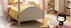 粉漂亮公主房间壁纸