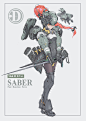 20Saber02, Ted Zhang : 20Saber02 by Ted Zhang on ArtStation.