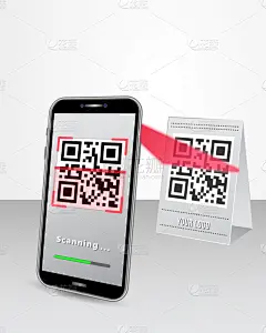 二维码,智能手机,商务,计算机,条形码,技术,网络空间,付款,沟通,联系