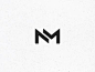 N + M Monogram by Nikola Matošević Personal logo/Personal identity project: 