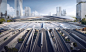 站房腰部效果图  ©Aedas+SUTPC