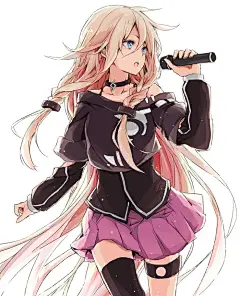 いあ！いあ！ p站 二次元 插画 少女 头像 手绘 v家 IA