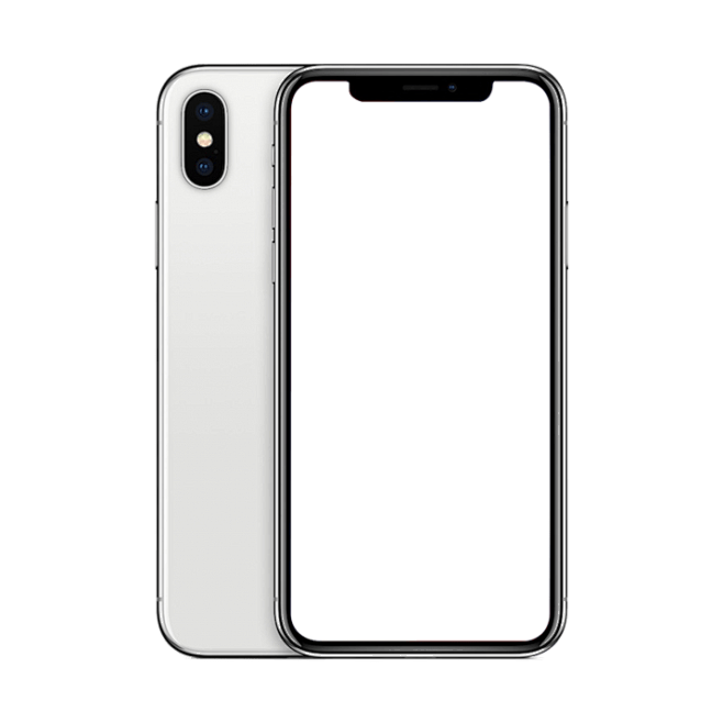 Iphone X正面背面屏幕样机PNG ...