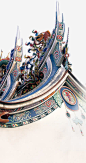 房檐免抠素材_新图网 https://ixintu.com 房檐 屋檐 中国风
