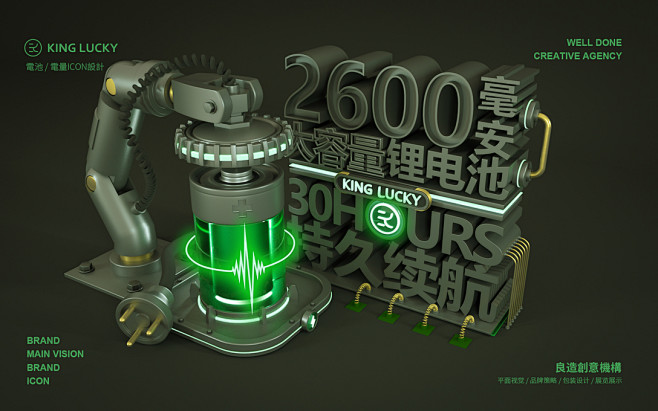 C4D金運電池主視覺設計-古田路9号-品...