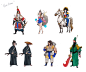 'HERO ARENA', Jong Min Lee : Character artworks for ver. Alpha  canceled...  Thumbage