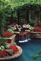 A beautiful backyard garden with great inspiration.: 