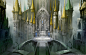 《最终幻想14》3.0版资料片“苍天的Ishgard | Heavensward”原画