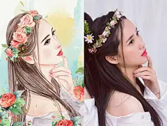 真人照片水彩绘画头像Q版卡通绘画肖像漫画人物设计定制手绘头像-淘宝网