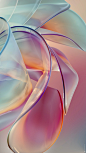 abstract artist artwork color Digital Art  glass gradient ILLUSTRATION  Transluent