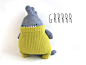 Little SockOSaurus Rory, lime green sweater plush