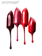 化妆用品,闪亮的,坏掉的,影棚拍摄,室内_88205515_Four lipsticks dripping_创意图片_Getty Images China