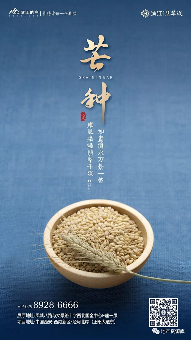 芒种 地产广告 地产资源库