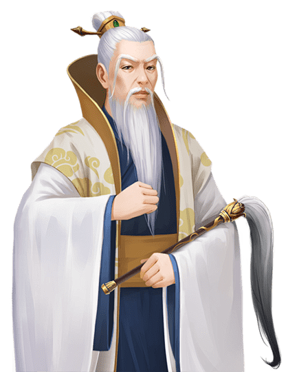 拿拂尘的老神仙