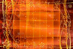 圣诞快乐的背景抽象的星星红色橙色金色白色银色黑色亮黑色方块，线条和波浪圣诞快乐