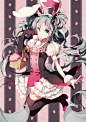 miku~   三月兎·39（可放大） #初音未来# #二次元# 