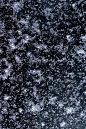 森林中冰湖上的第一场雪