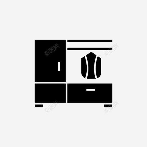 衣柜衣橱衣服 UI图标 设计图片 免费下...
