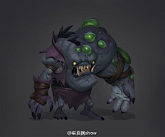 柠檬月采集到怪物