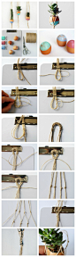 20 DIY Macrame Plant Hanger Patterns 生活圈 展示 设计时代网-Powered by thinkdo3