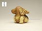 Breakin’ at the swamp side : Breakin’ at the swamp side,現代根付,Contenporary Netsuke,狛,Koma