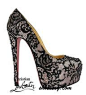 Louboutin – Black Lace – Click for More…