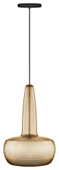 Modern Vita Bar Product Clava, Brass, Black Canopy - modern - Pendant Lighting - Vita Lighting, Inc